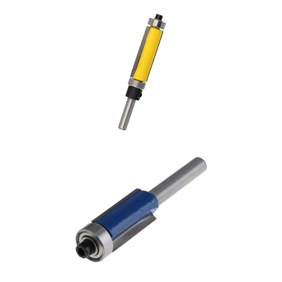 Bearing Flush Trim Bit Carbide Router Cutting Tool Wood Milling Cutter for Making Drawers Windows Cupboards Pattern Use