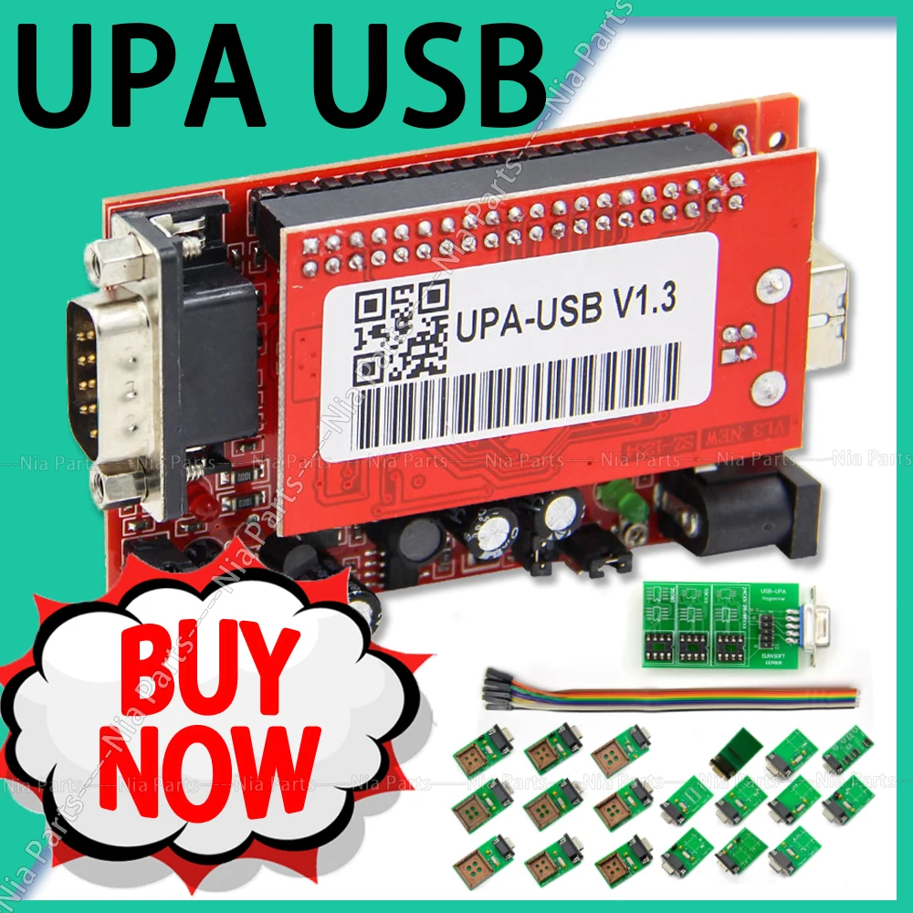 

Новый USB-программатор UPA V1.3 UPA USB, полные адаптеры, инструменты для настройки чипов UPA, программатор ECU, серийный программатор u implementb, программатор Auto