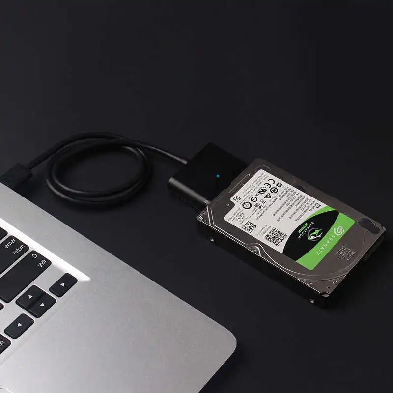 Ult-Best Super Speed Usb 3.0 To Sata 3.0 15 Pin Adapter For 2.5/3.5 Inch Hard Drive Ssd Adapter Cable Converter