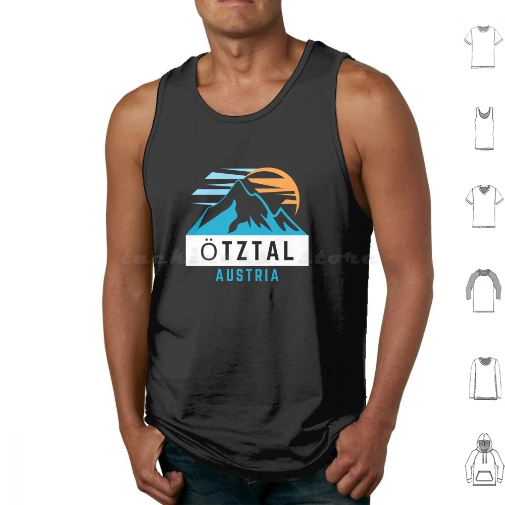 ? Tztal-Austria-Ski Y Snowboard, Snowboarder Mountain Gift Camisetas sin mangas Chaleco sin mangas? Tztal Austria Snowboard