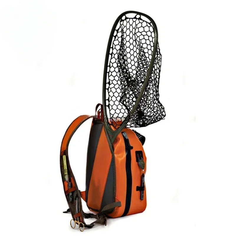 Sling Tactical Bag Lure Cases Box PVC Rod Tackle Fishing Backpack Waterproof Hot sales