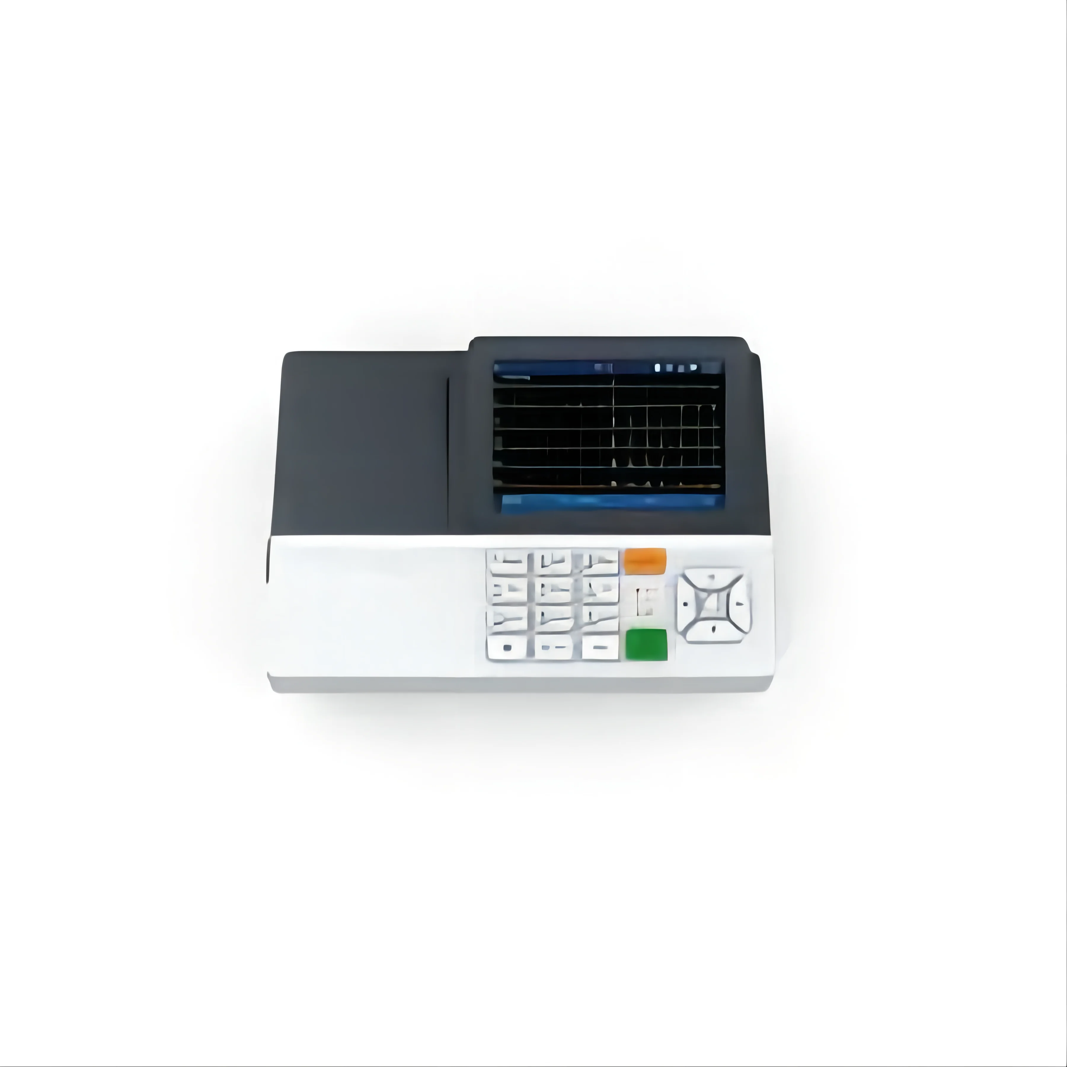 7 Leads & 3 Channel Diagnostic Equipment Portable Multiparameter Vital Sign Pet Digital ECG Analyzer for Small Large Animal