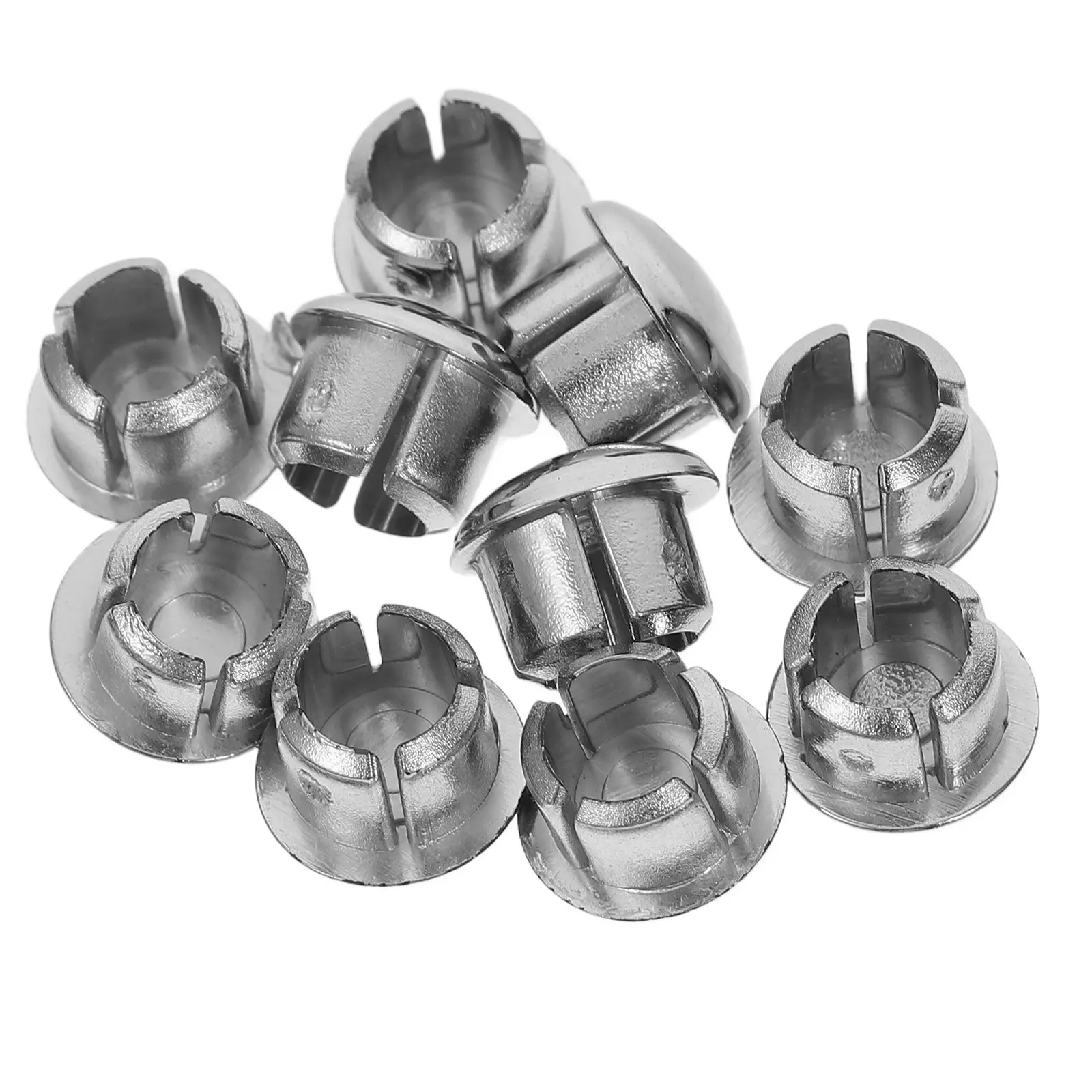 

10Pcs Water Temperature Indicator Buttons - Stylish Hot Cold Faucet Markers for Kitchen and Bathroom - Universal Fit ABS Handle