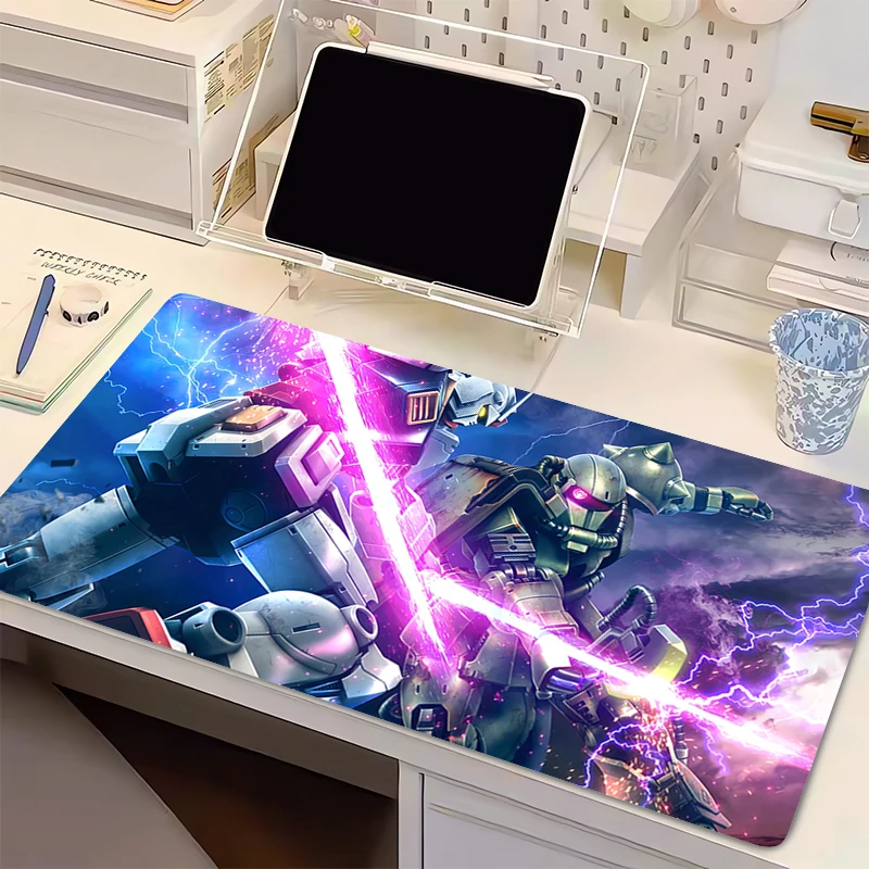 

Mouse Pad Mechanical Warrior G-gundam Z-zaku II Anime rubber table Game Desk mat Computer Keyboard Pad PC gaming carpet mousepad