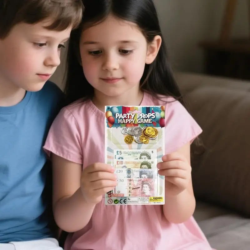 Fake Money Bankbiljetten Speelgoed Kinderen Pretend Game Rollenspel Prop voor Reizen Film School Klas Verjaardag Meisjes Homeschool Onderwijs