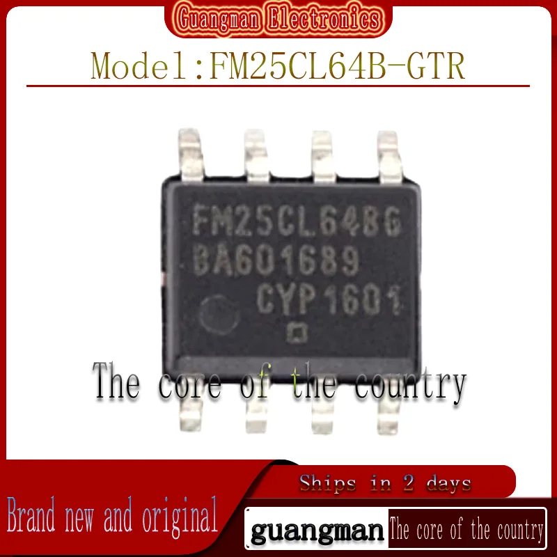 

10PCS FM25CL64B-GTR FM25CL64BG Brand New Authentic SOP-8