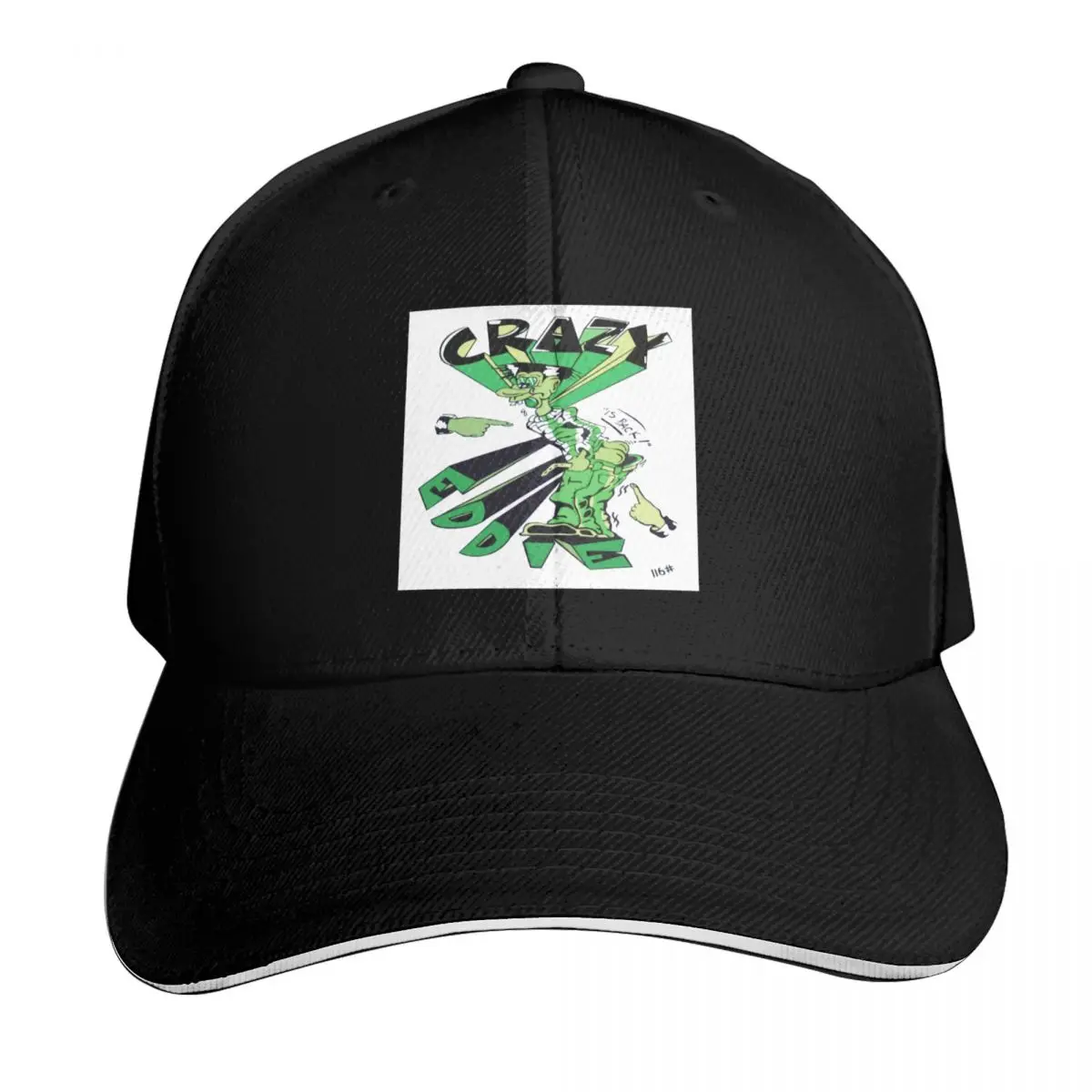 Crazy Eddie is Back - Original 116th Street Harlem Bag Design FRESH Baseball Cap Men Women Casual Summer Sport Sun Cap