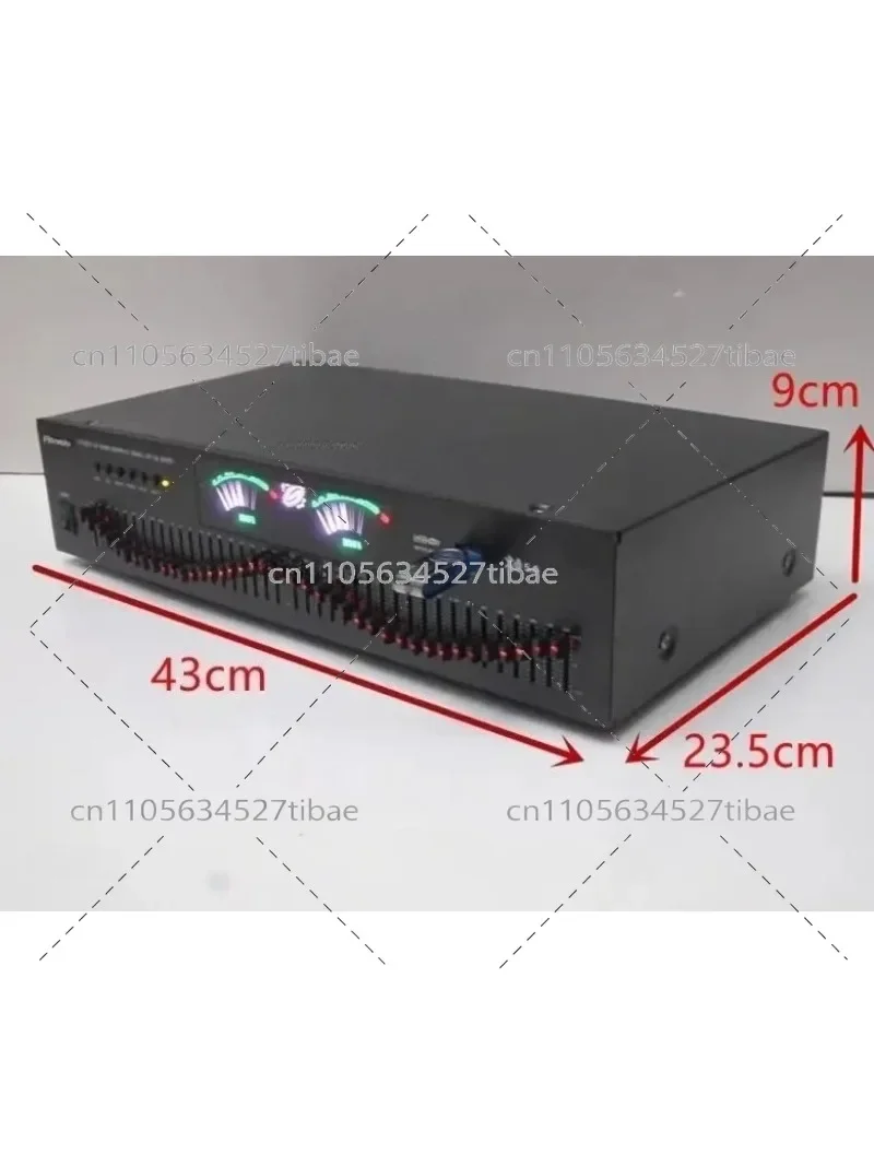 Wireless Bluetooth 5.0 Stereo Equalizer Lossless HiFi Sound Deep Bass 40-Band & 20-Band Dual EQ Home Digital Mixer