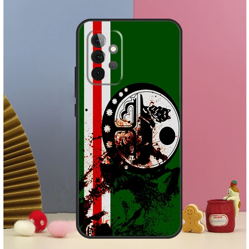 Chechnya Chechen Flag Case For Samsung Galaxy A13 A33 A53 A32 A52 A22 A12 A15 A25 A71 A51 A14 A24 A34 A54 Cover