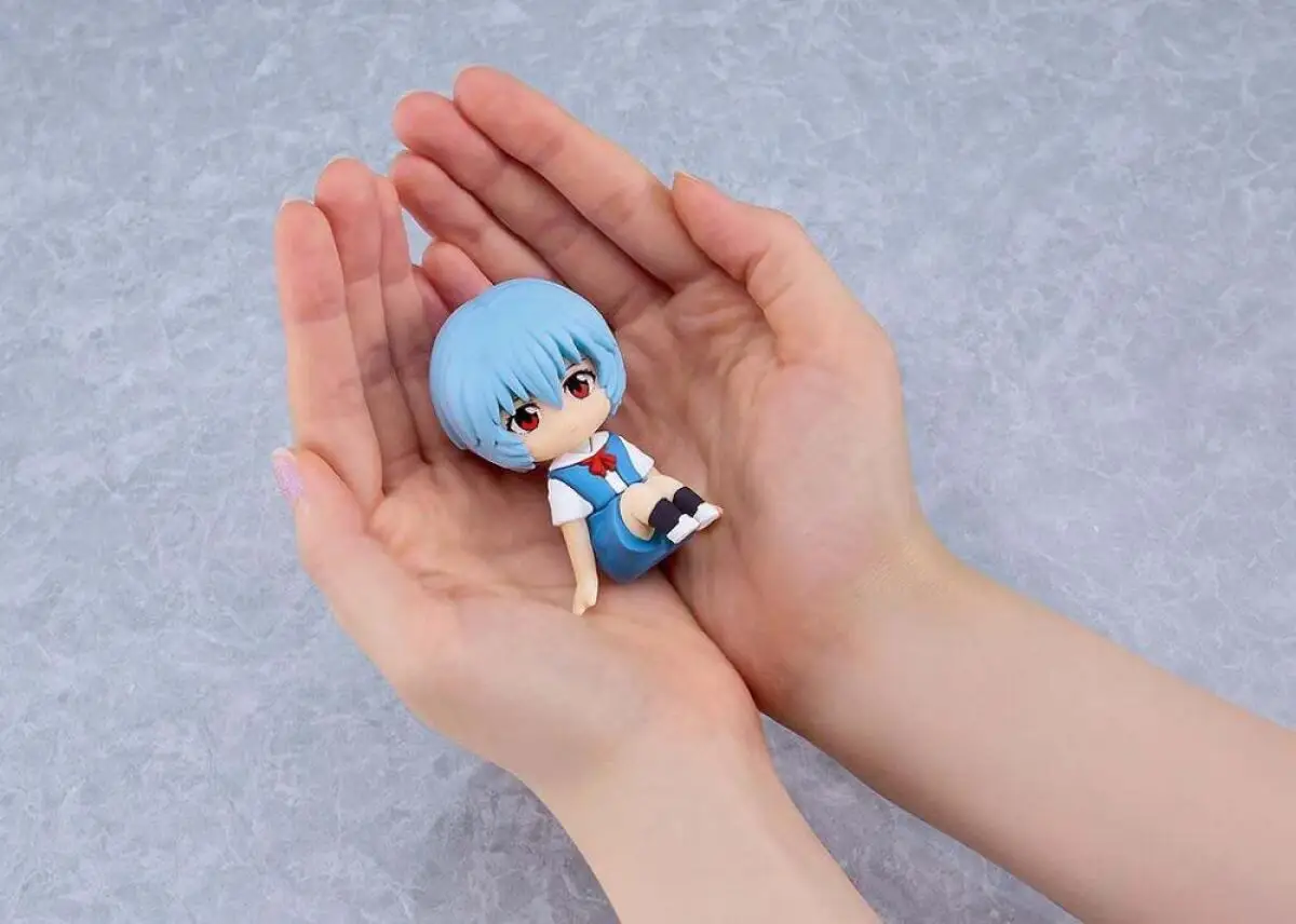 Figura Coleccionable Original en Stock GOOD SMILE Nendoroid PLUS Rebuild of Evangelion Rei Ayanami Asuka Langley Soryu en Caja