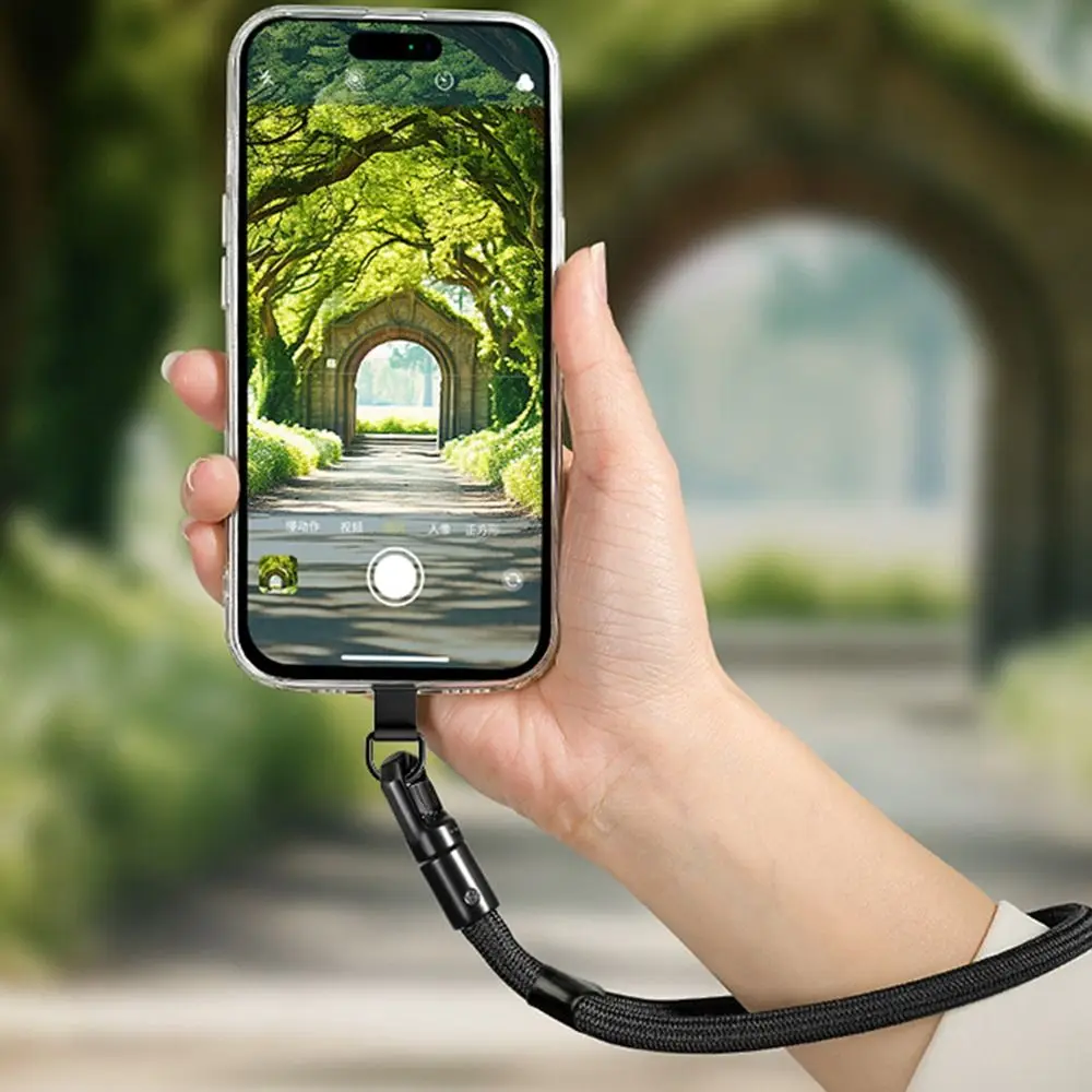 Adjustable Phone Lanyard Wrist Strap Anti-lost Woven Phone Hand Strap Short Rope Universal Mobile Phone Hanging Rope Men Women