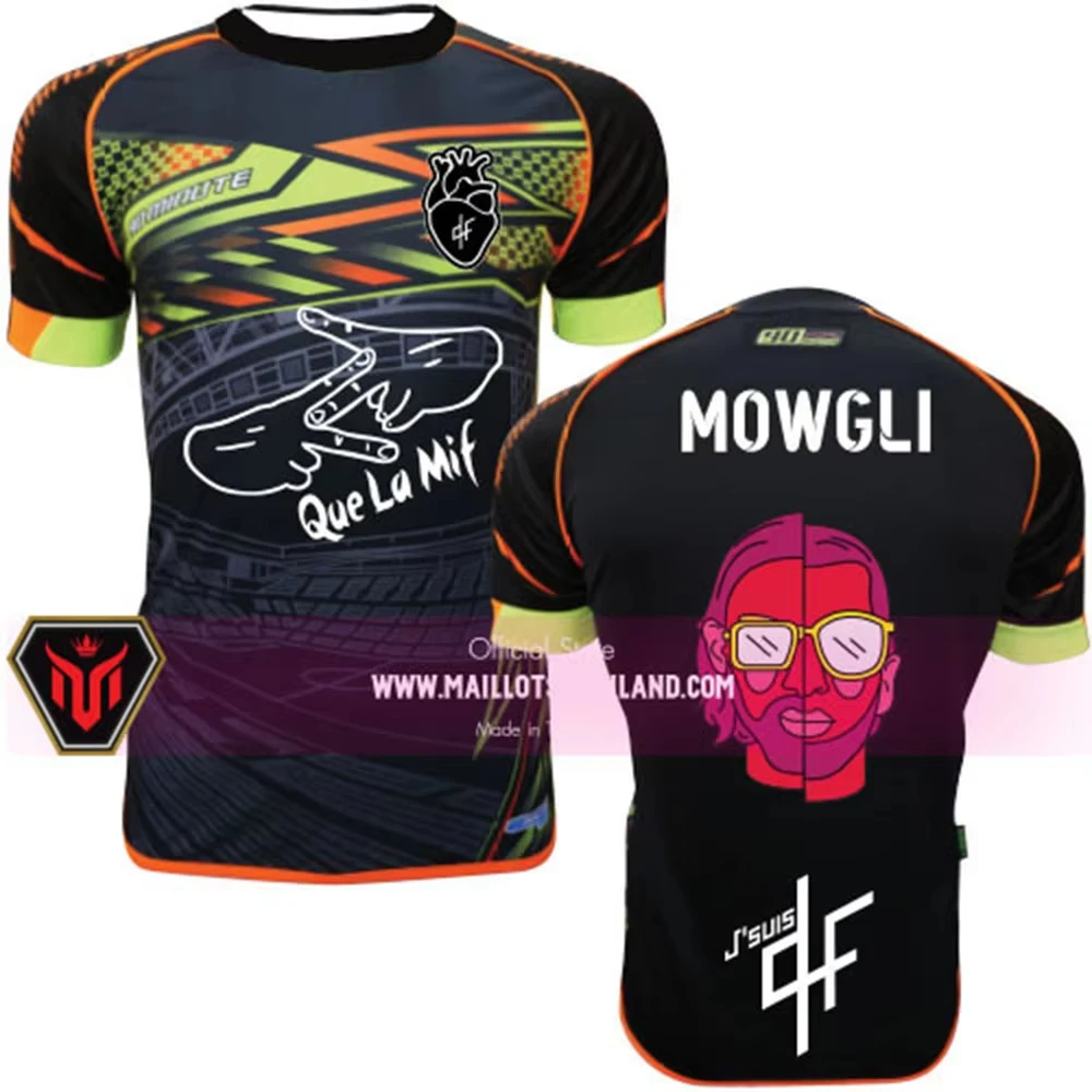 Summer New Maillots thailande 90Minute MM9 Maillots PNL Tee Children Adult Top O-Neck Loose Breathable Men Women Sports T-Shirt image 4