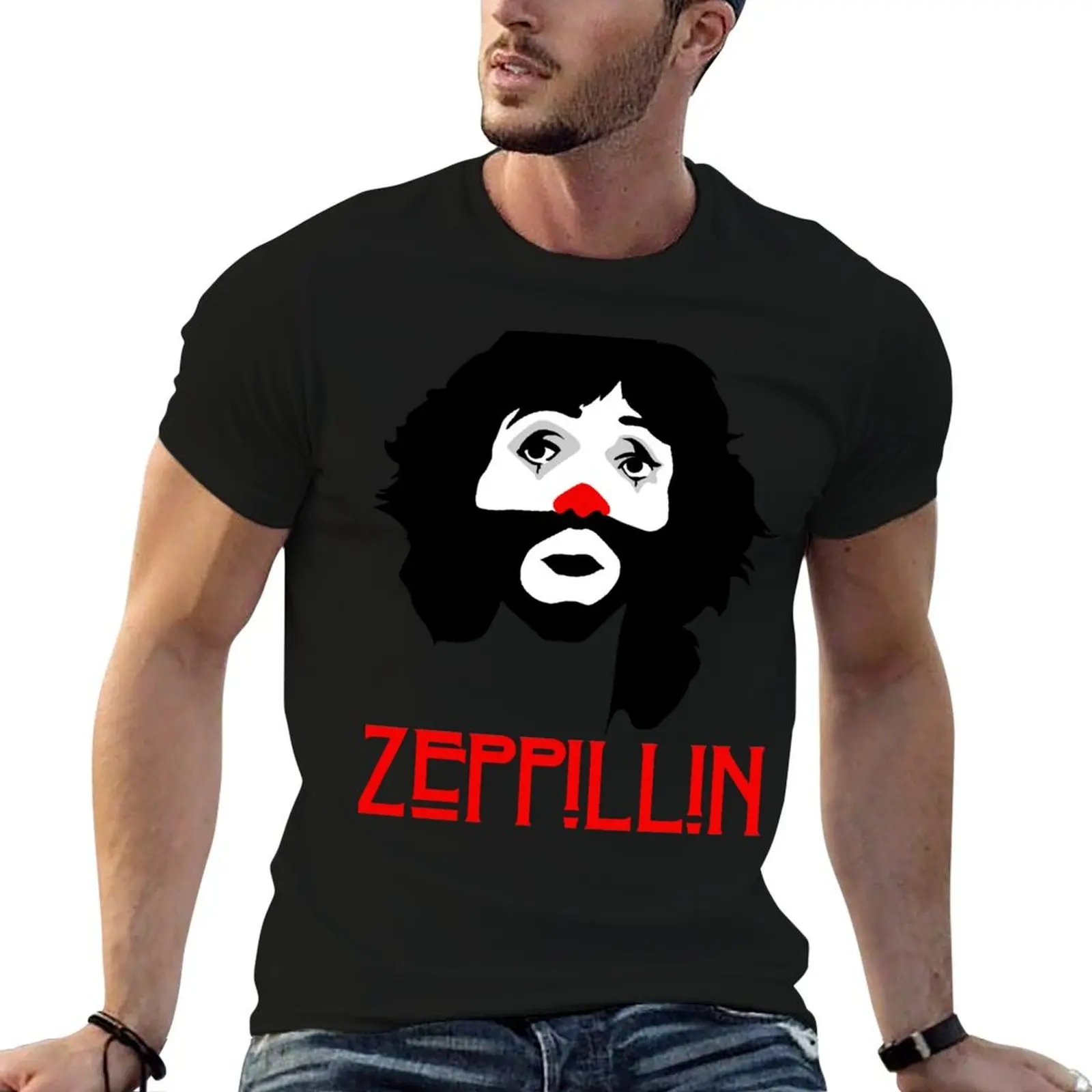 Camiseta CEPILLIN, camisetas de anime, camiseta oversize para hombre, camiseta de algodón pesado para hombre
