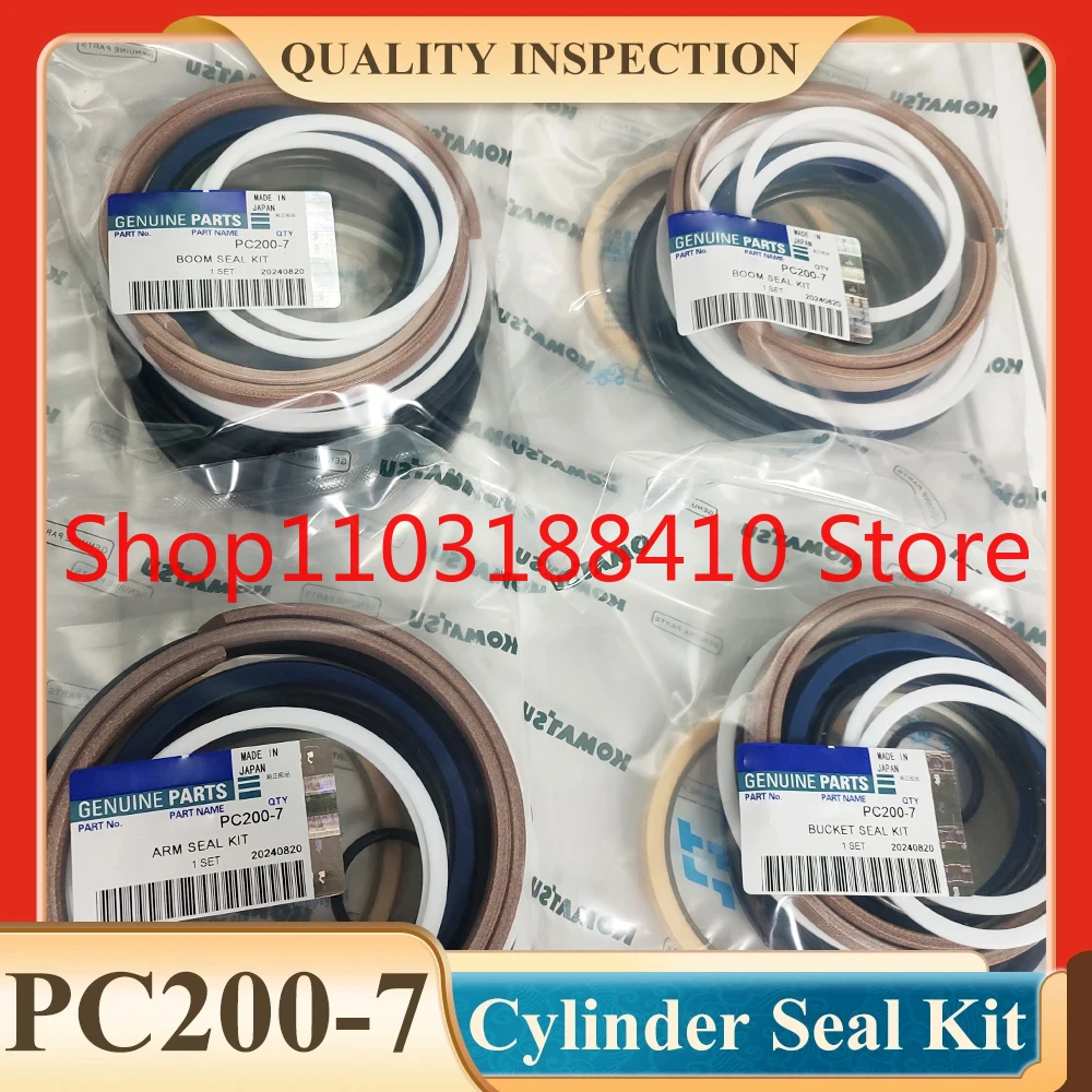 

PC200-8 Hydraulic Boom/Arm/Bucket Excavator Cylinder Seal Kit for Komatsu Excavator PC200-7