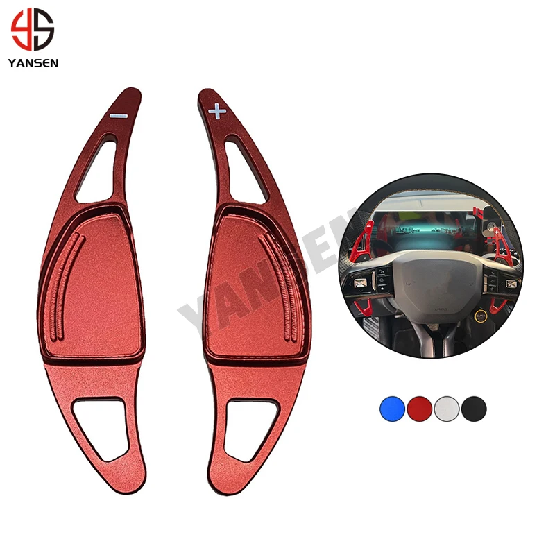 

For MG MG5 MG7 ZS HS RX5 Aluminium Alloy Car Steering Wheel Paddle Shifter Shift Extension Auto Accessories