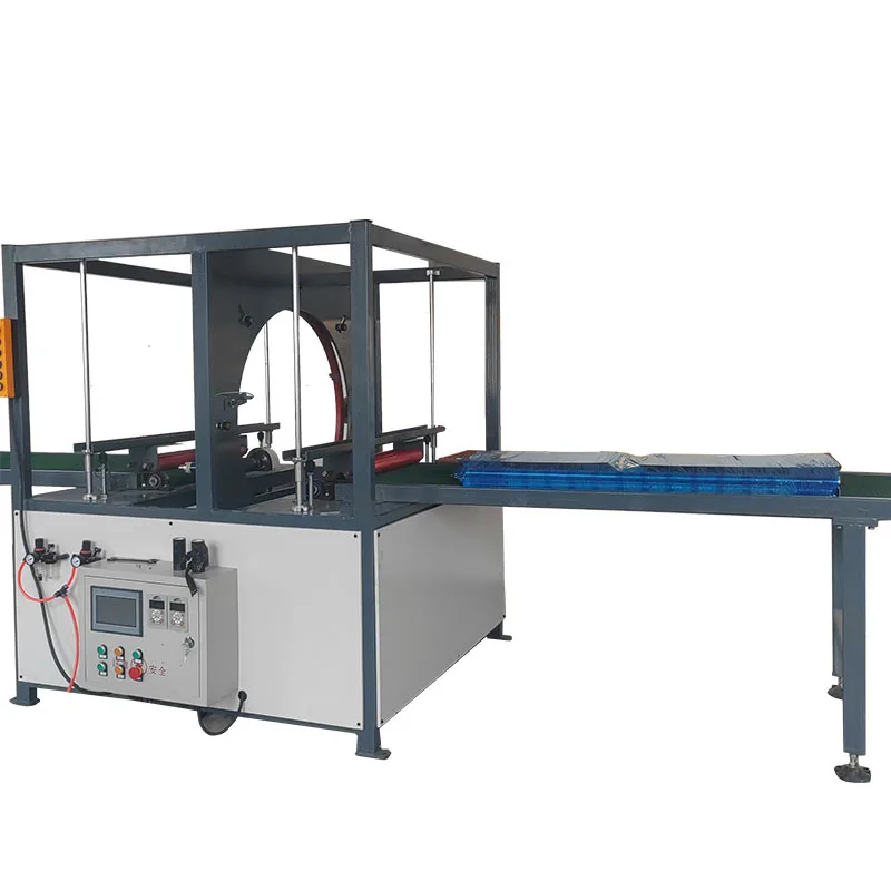 Horizontal Winding Film Baler Steel Tube Aluminum Strip Profile Carton Winding Machine
