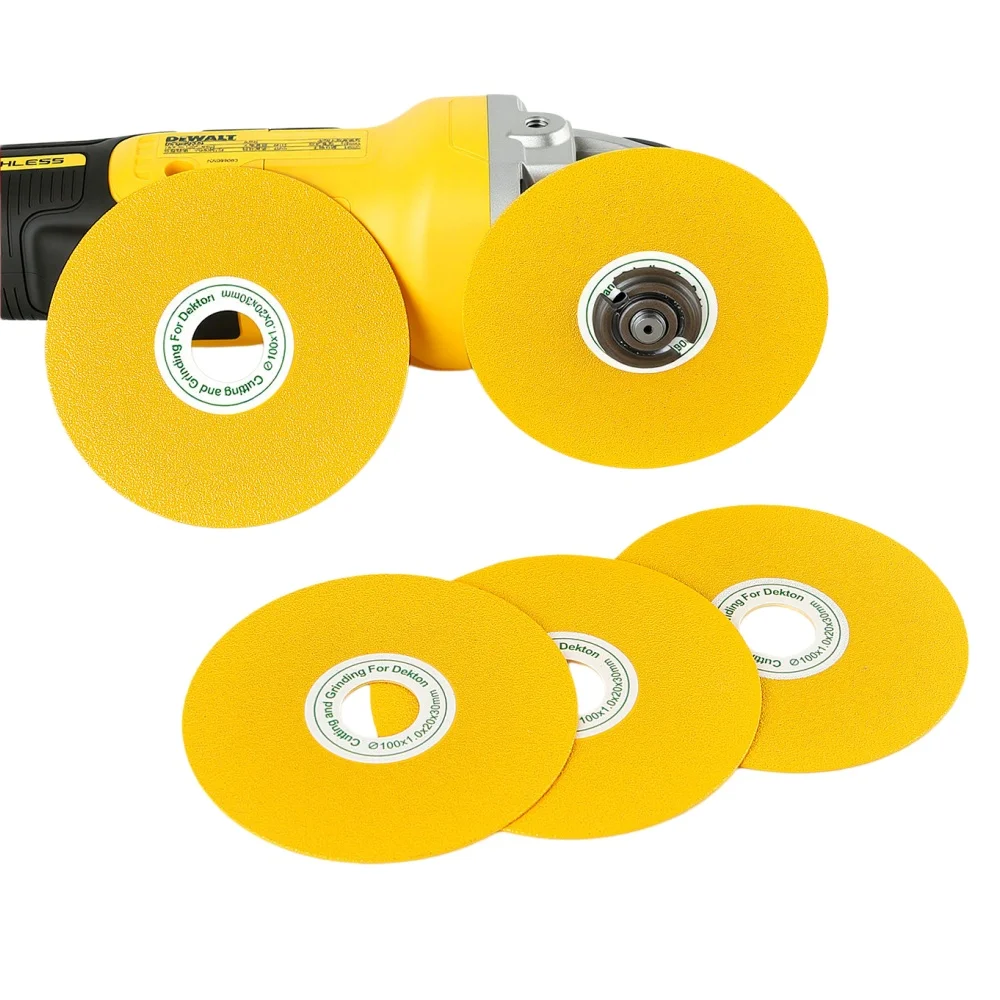 1Pcs-10Pcs 4inch 100mm Diamond Cutting Disc for Stone Granite Marble Tile Cutting and Grinding Angle Grinder Marble Cutter Blade
