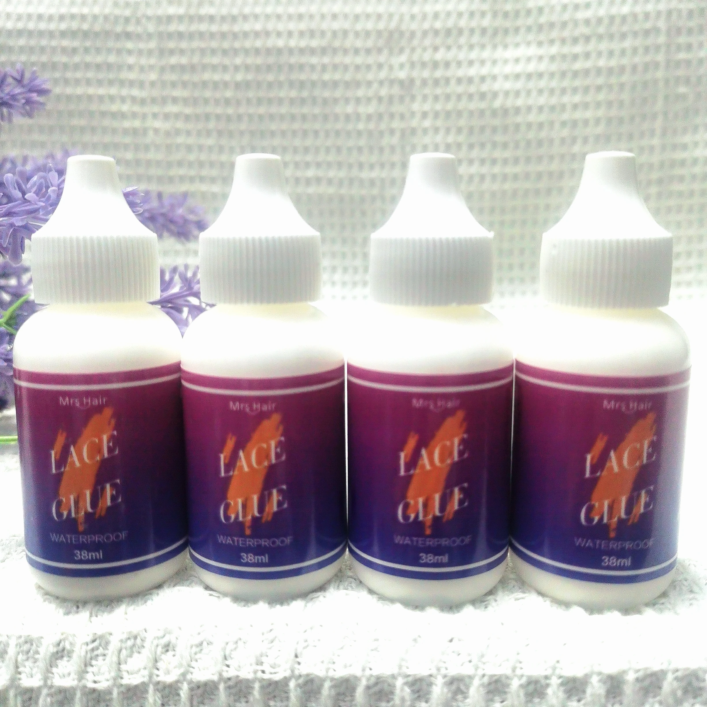 Wholesale5/10/15/20 Stück 38 ml Spitzenkleber für Lace-Front-Perücke, wasserfest, extra Halt, Wanderband, Spitzenkleber, Halt von Spitzenklebern