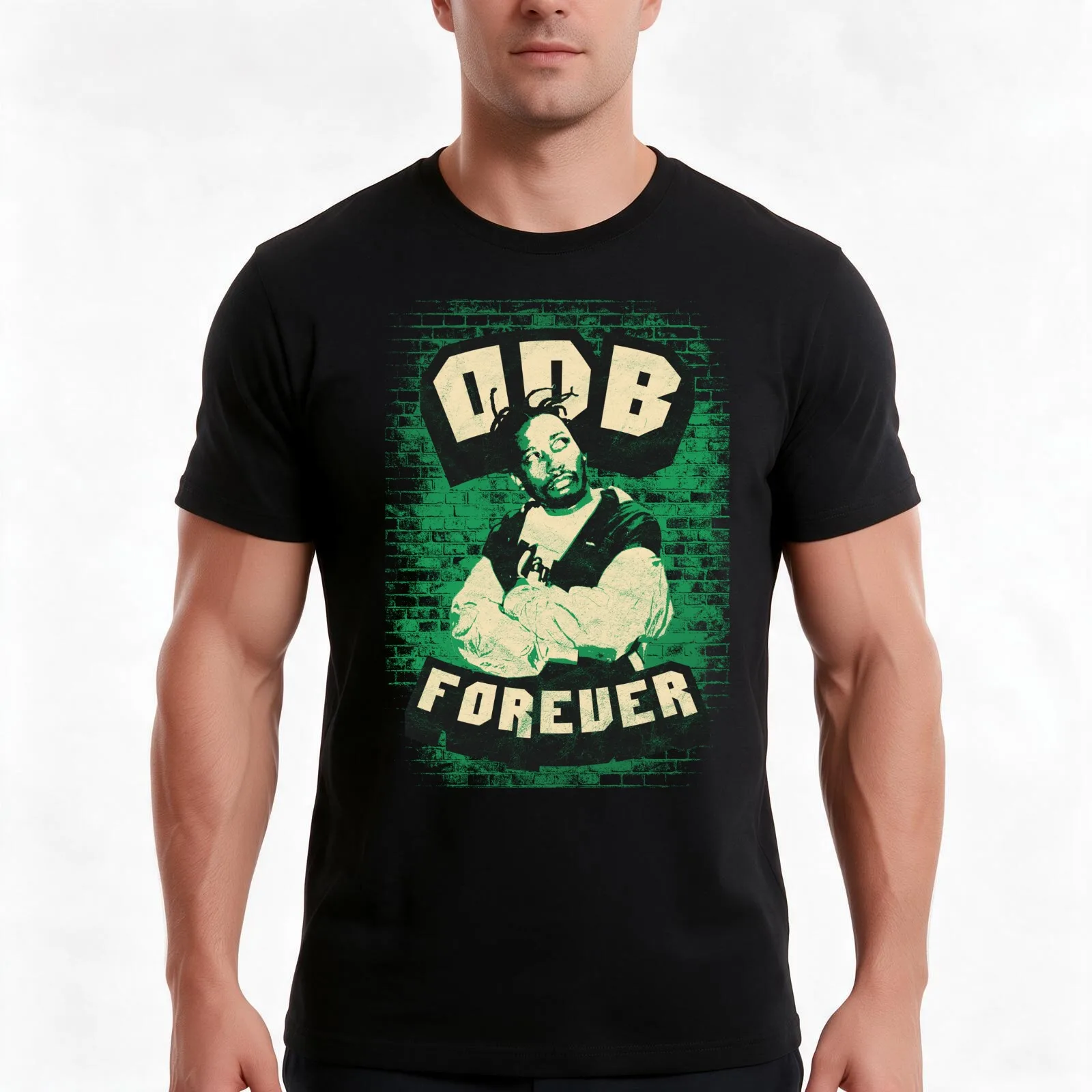 ODB Forever Ol Dirty Bastard T-Shirt Summer Casual Cotton Tee Oversized Streetwear Tops Vintage Graphic Print 100% Cotton