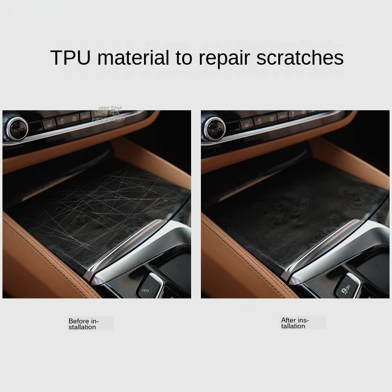 Car Film Interior Air Conditioner Liquid Crystal Dashboard Navigation Screen TPU Protective Film For Honda Vezel HRV 2019 2020