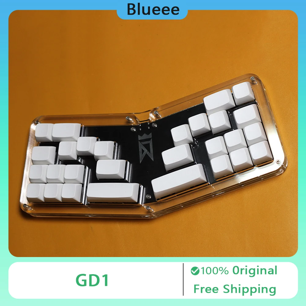 Winry GD1 Mechanical Keyboard Wired RGB Hot Swap 28 Keys Mini Customized Ergonomics Music Gaming Keyboard Pc Accessories