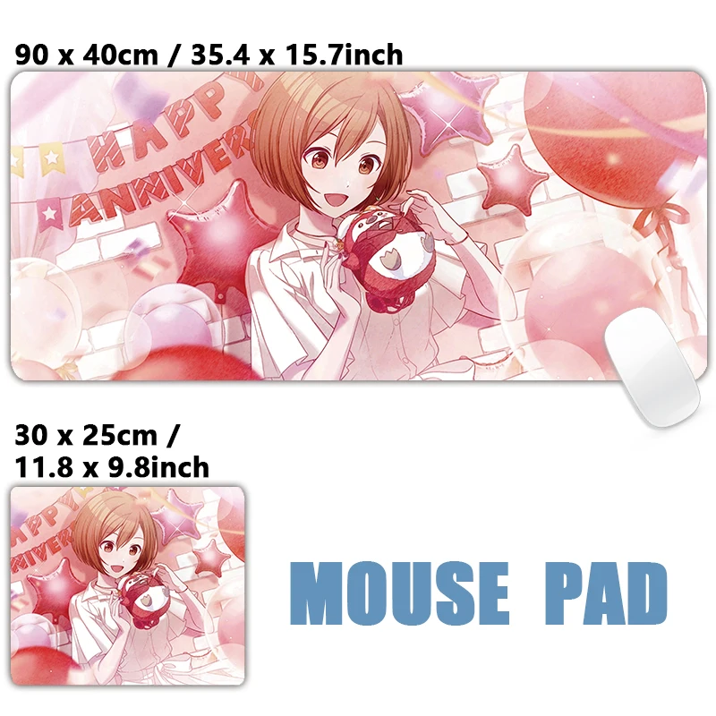 Nieuw ontwerpproject Sekai 2025, karakter PJSK Anime meisjes muismat tafelmat Gaming XXL Anime muismat toetsenbord desktop mat