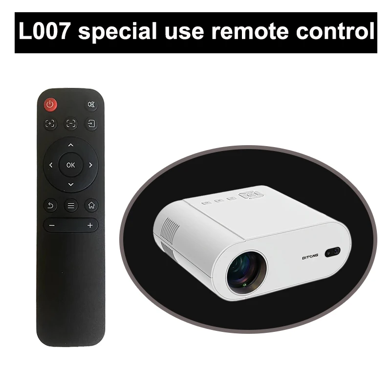 L007 projector original remote control Original Remote Control for L007 Projector with Chipset Allwinner H713