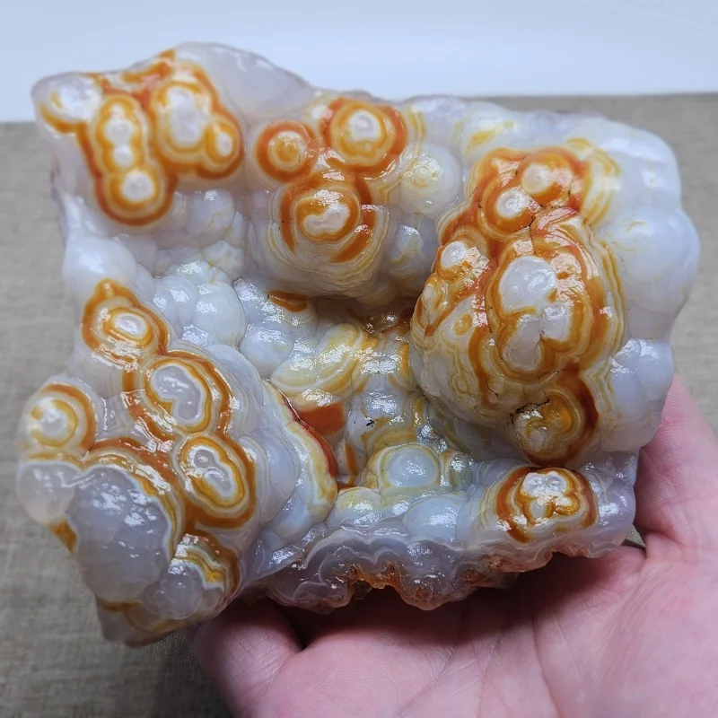 

Rare naturally formed agate stone treasure tray energy crystal healing witchcraft supply garden decorations