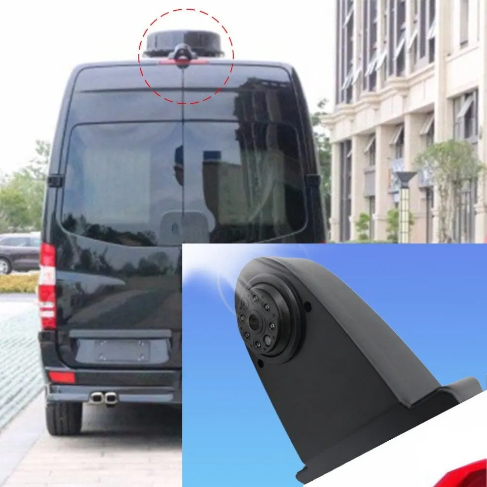 AHD1080P Car Rear View Backup Reverse Camera For Mercedes Benz W906 Sprinter Vito VW Crafter Parking Reversing Camera IR Lights