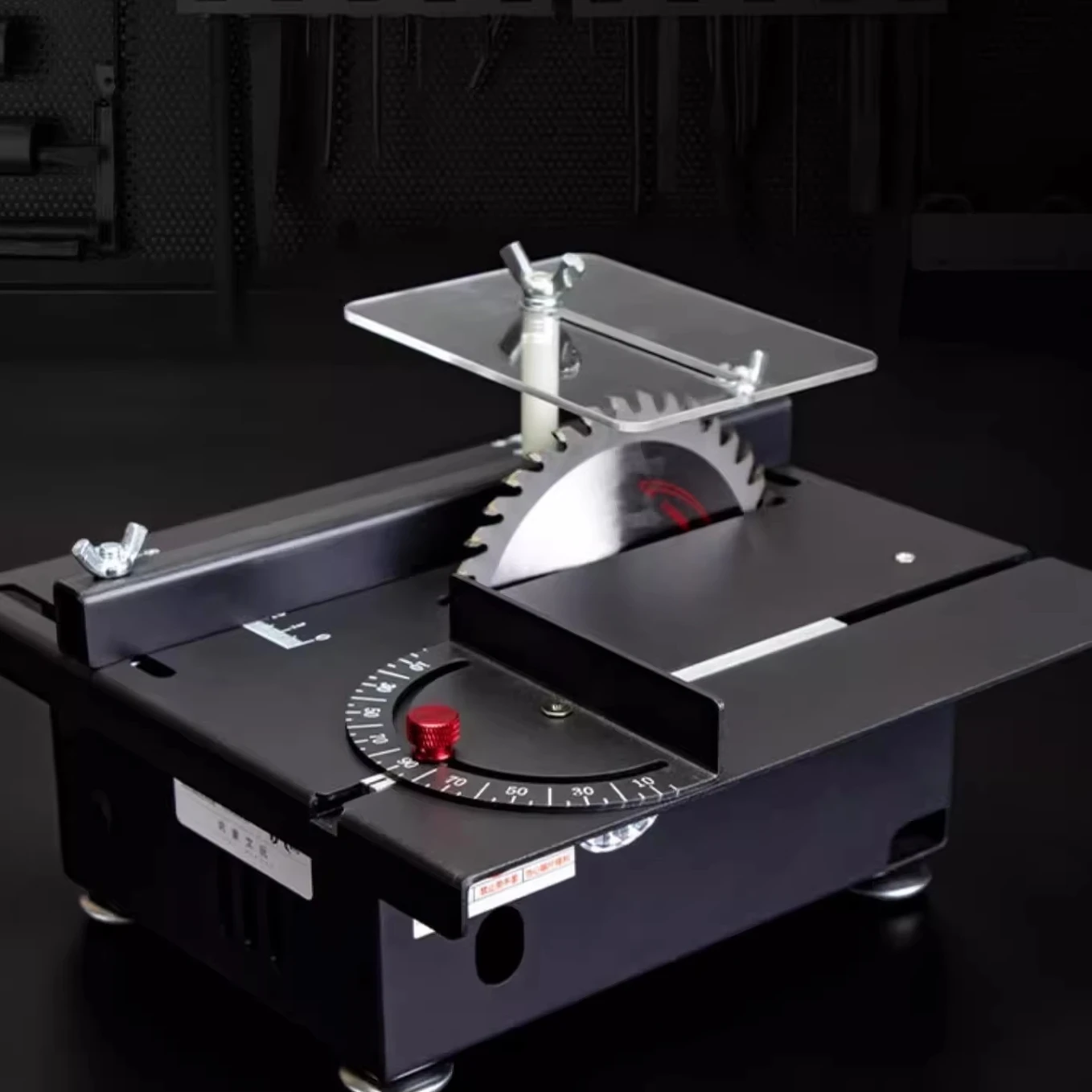 

400 Вт бытовая деревообрабатывающая настольная пила многофункциональный режущий станок