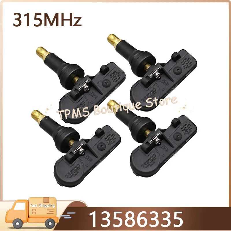 

13586335 15922396 315 МГц 4 шт. TPMS система контроля давления в шинах для Cadillac Escalade Chevrolet Suburban GMC Yukon