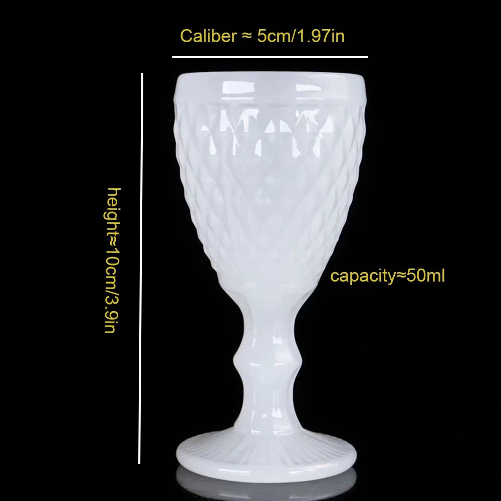 Vintage glazed jade wine glass, Household small liquor glass, Natural ore goblet Sake glass, Health wine set for home,  50ml