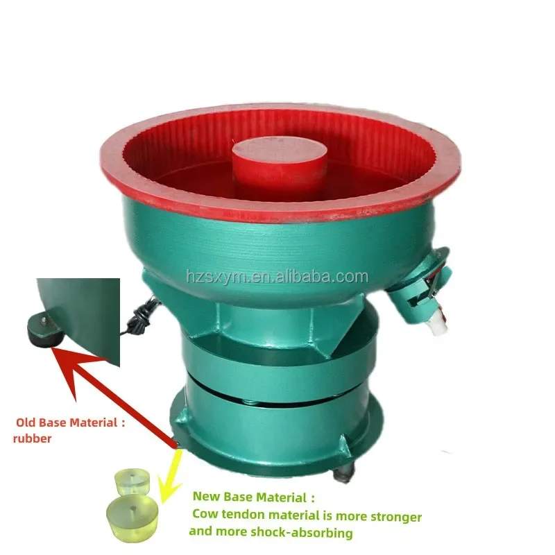 New 60 Liter ZHM-60A Vibratory Tumbler Finishing Machine Easy To Operate with Reliable Motor for Manufacturing Plants