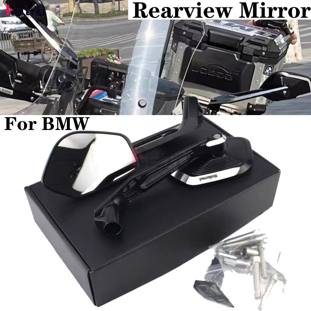 

Rearview Mirror For BMW R1300GS R1200GS ADV S1000XR F900R/XR F850GS F750GS R 1300GS Motorcycle Accessories Side Rear View Mirror