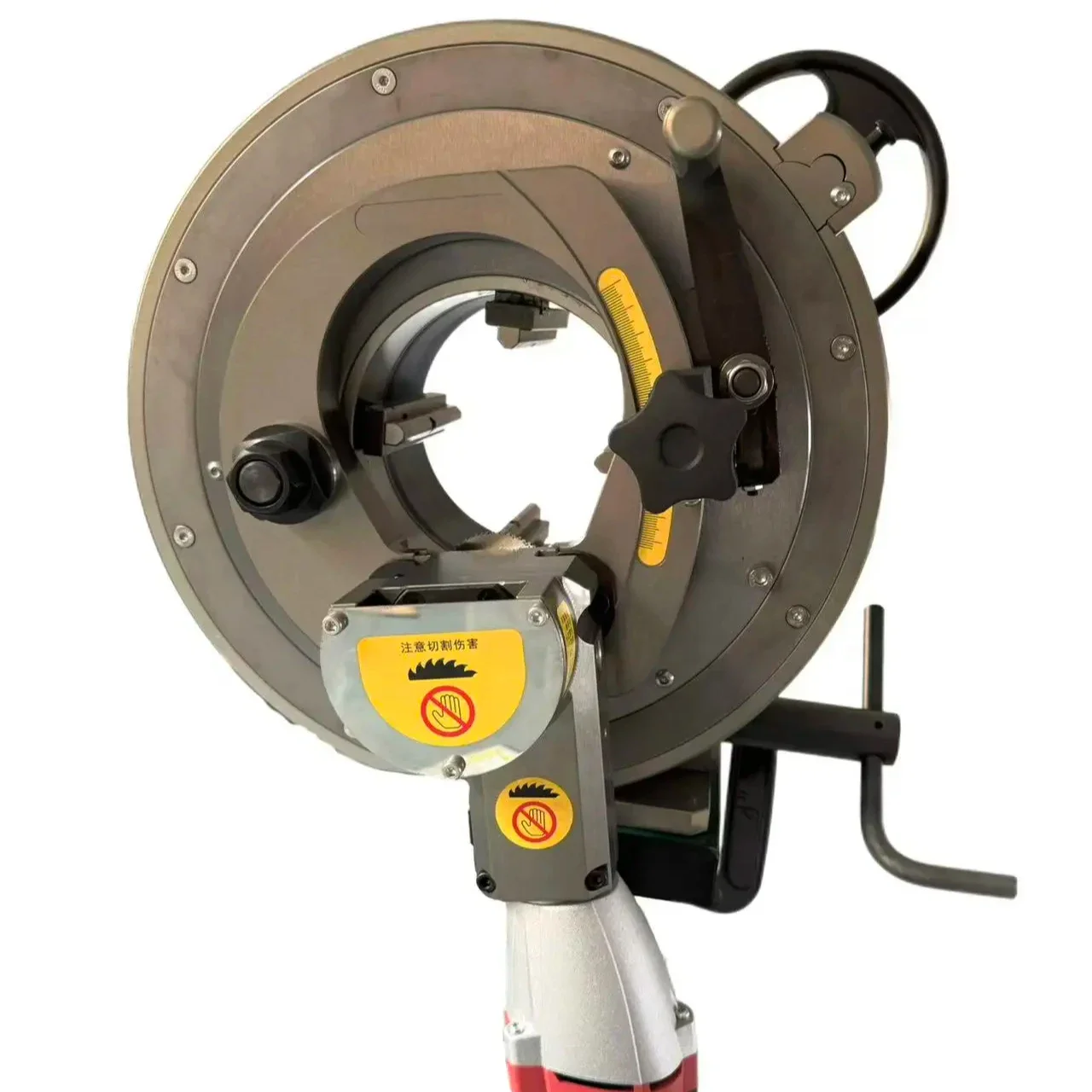 Portable Orbital Tube Cutter For Stainless Steel Pipe Cutting In Semiconductor Manufacturing