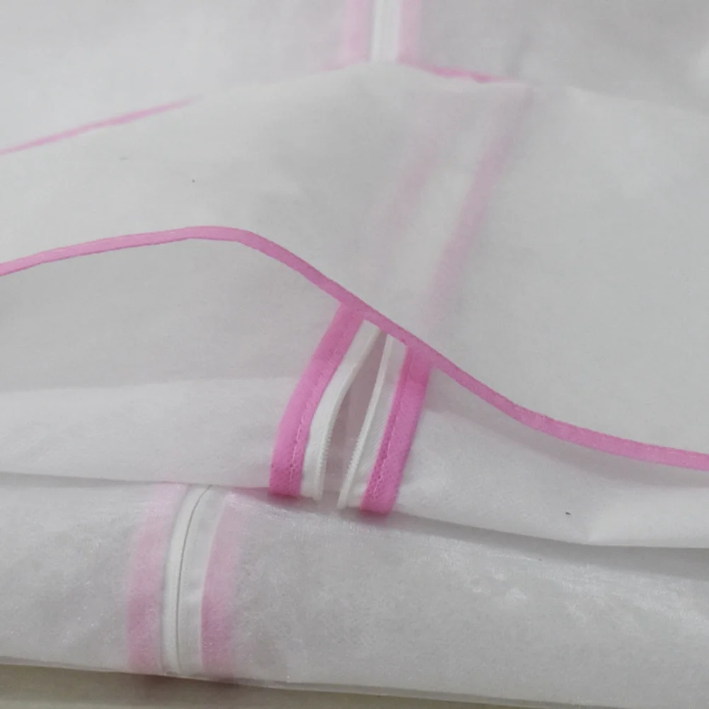 

1Pcs Wedding Dress Cover Bag Dustproof Non-Woven Fabric 180cm Long Garment Protector Storage Carry Cover Prevents Creases