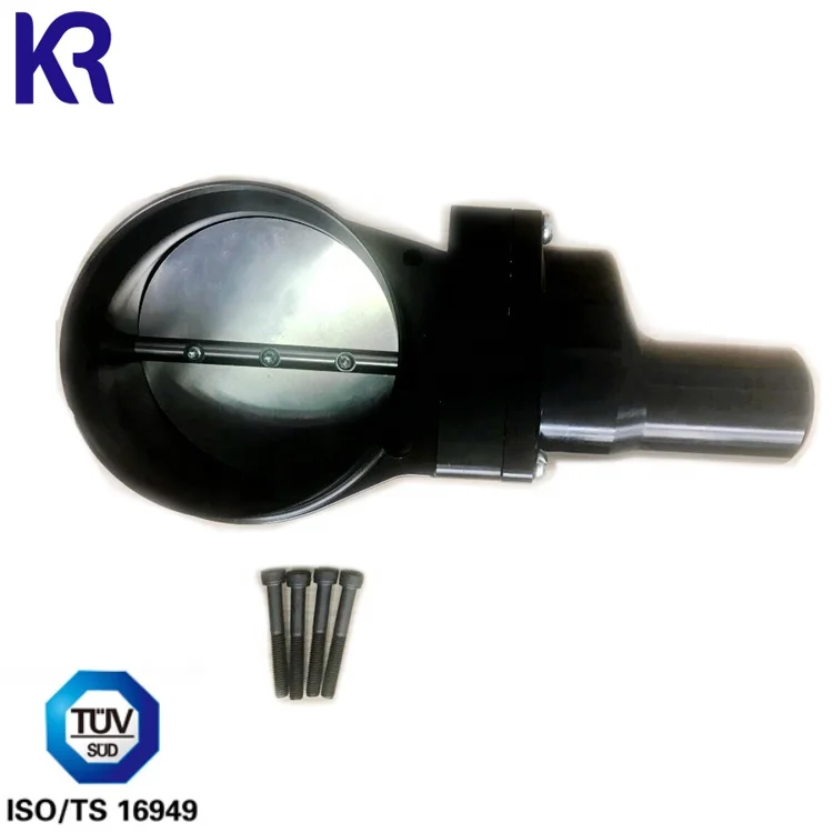 Throttle Body LSXR 102mm Nick Williams Performance Drive by Wire LS1/LS6 for Boo sted Applications with Polished and Black Color