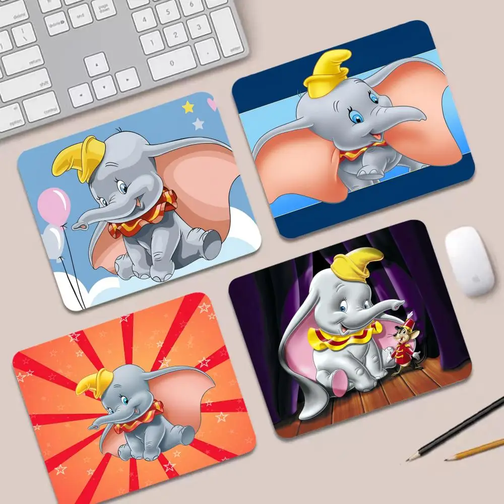 

Коврик для мыши Disney Dumbo, нескользящий коврик для офисного компьютерного стола с замком, настольная клавиатура, большой коврик для мыши, подушка для ноутбука, нескользящая