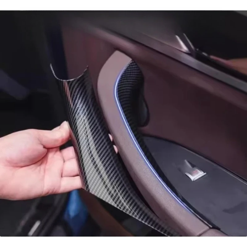 G01 G02 Auto-Innentürgriffe Verkleidung Zierleiste Innengriffabdeckung Einfache Montage für BMW X3 X4 G01 G02 G08 F97 F98 2019-2023 – Detail 5