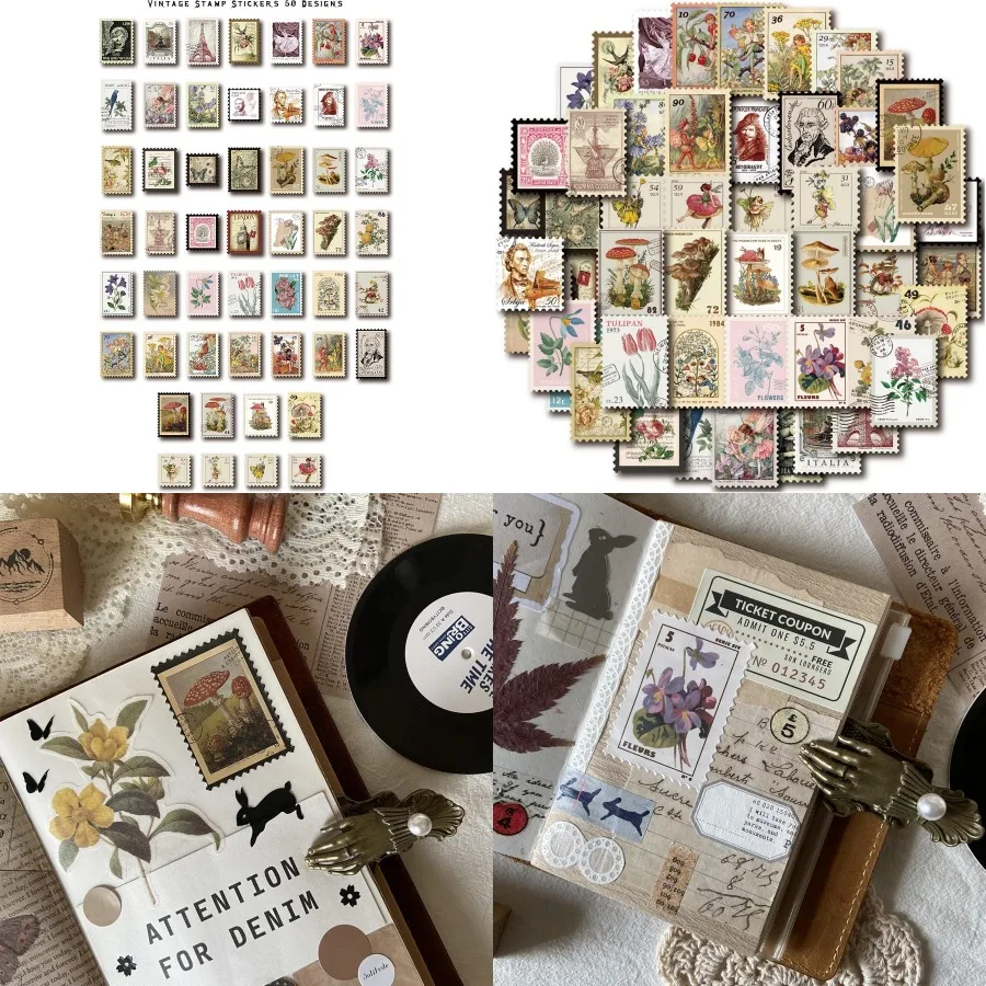 Vintage Postage Sta… - image