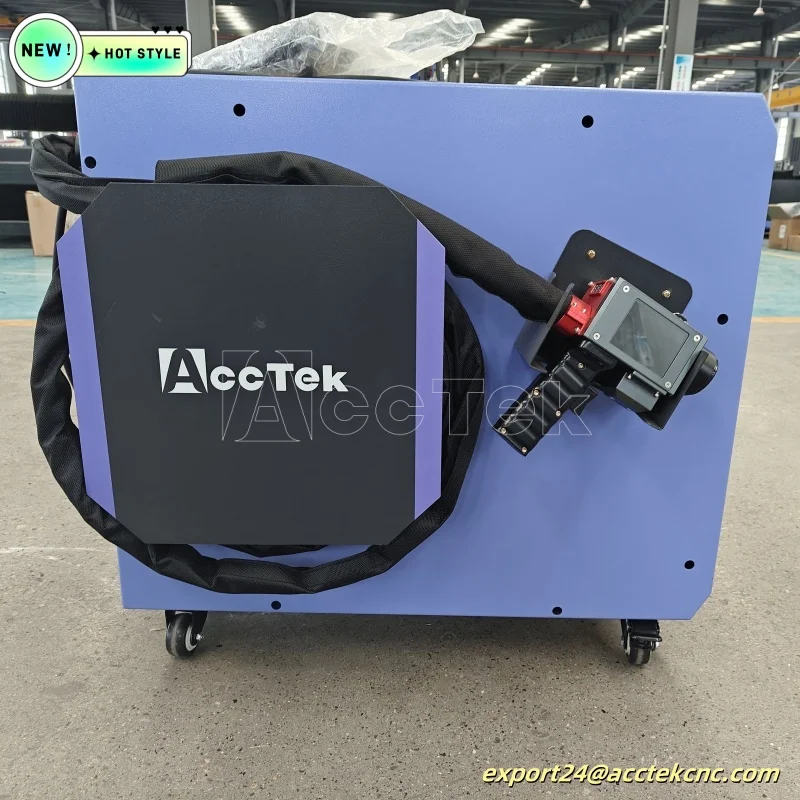 Non Damaging Substrate Pulse Laser Cleaning Machine 300W 200W 100W Mini Pulsed Laser Cleaner High-precision Rust Removing Tools