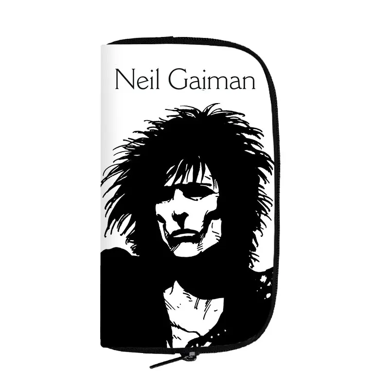 Gestures of Death Sandman Print Wallet Sandman Morpheus Purse Phone Credit Card Holder Money Coin Bag Long Wallets