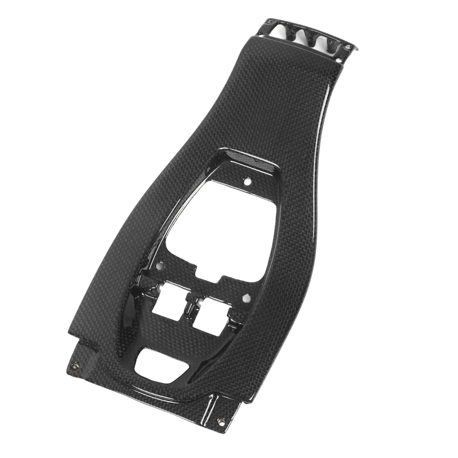 OEM Style Prepreg Dry Carbon Centre Console Switch Mounting Panel Replacement for Ferrari 458 Spider 2011-2015