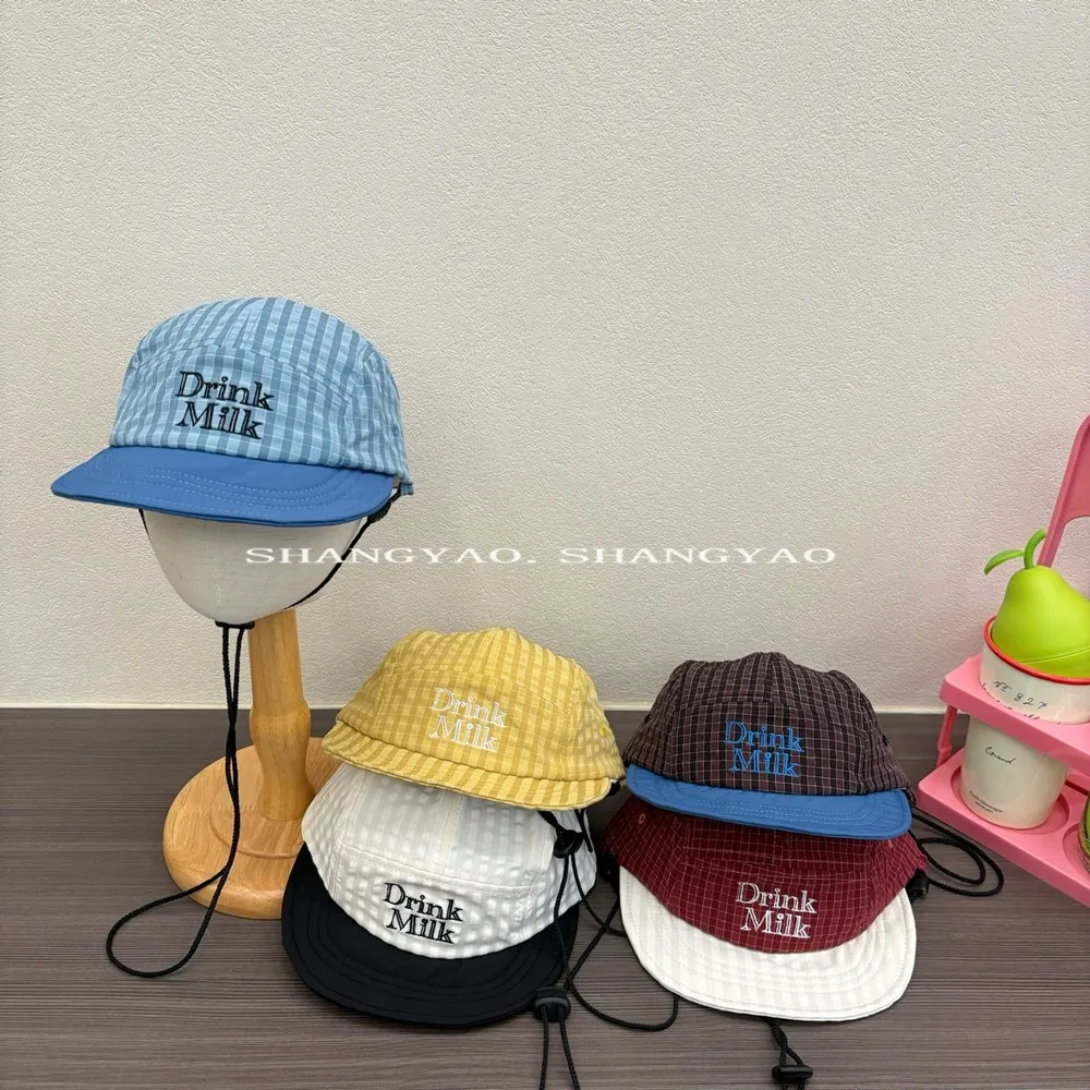 

Модные детские кепки с вышивкой, весенние бейсболки для защиты от солнца, новые детские кепки с плоским козырьком