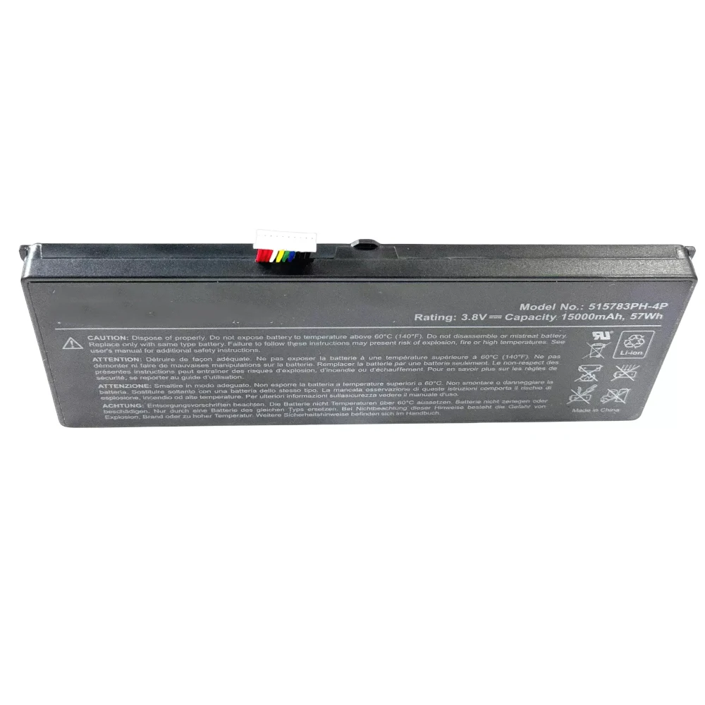 Imagem -06 - para Maxicom 5157834p 3.8v 15000mah 57wh Maxicom Mk908 Mk908p Maxisys Pro Elite 7xinbox-bateria