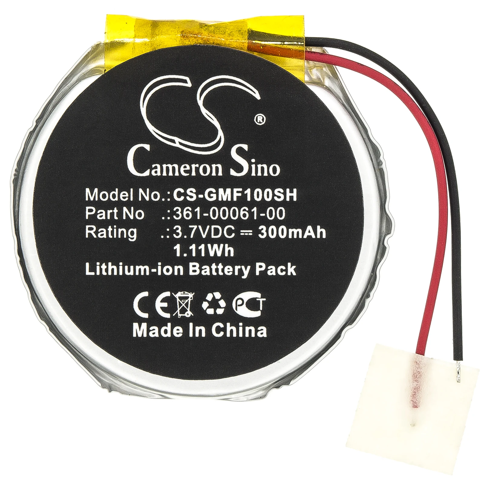 

Li-ion Smartwatch Battery for Garmin,3.7v,300mAh,Fenix 1,Fenix 2,PD3555w,361-00061-00 ﻿ ﻿