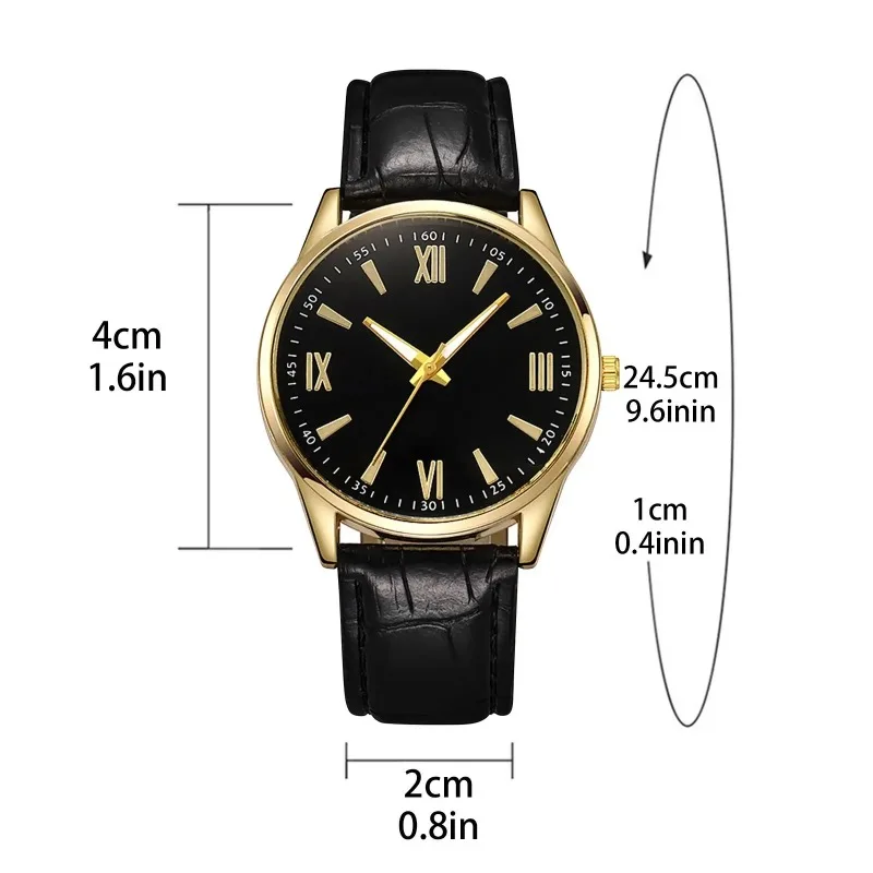 Minimalist Luxury Watch for Men Leather Band Male Business Wristwatches Casual Quartz Watches Reloj Hombre Xmas Gift for Man Dad