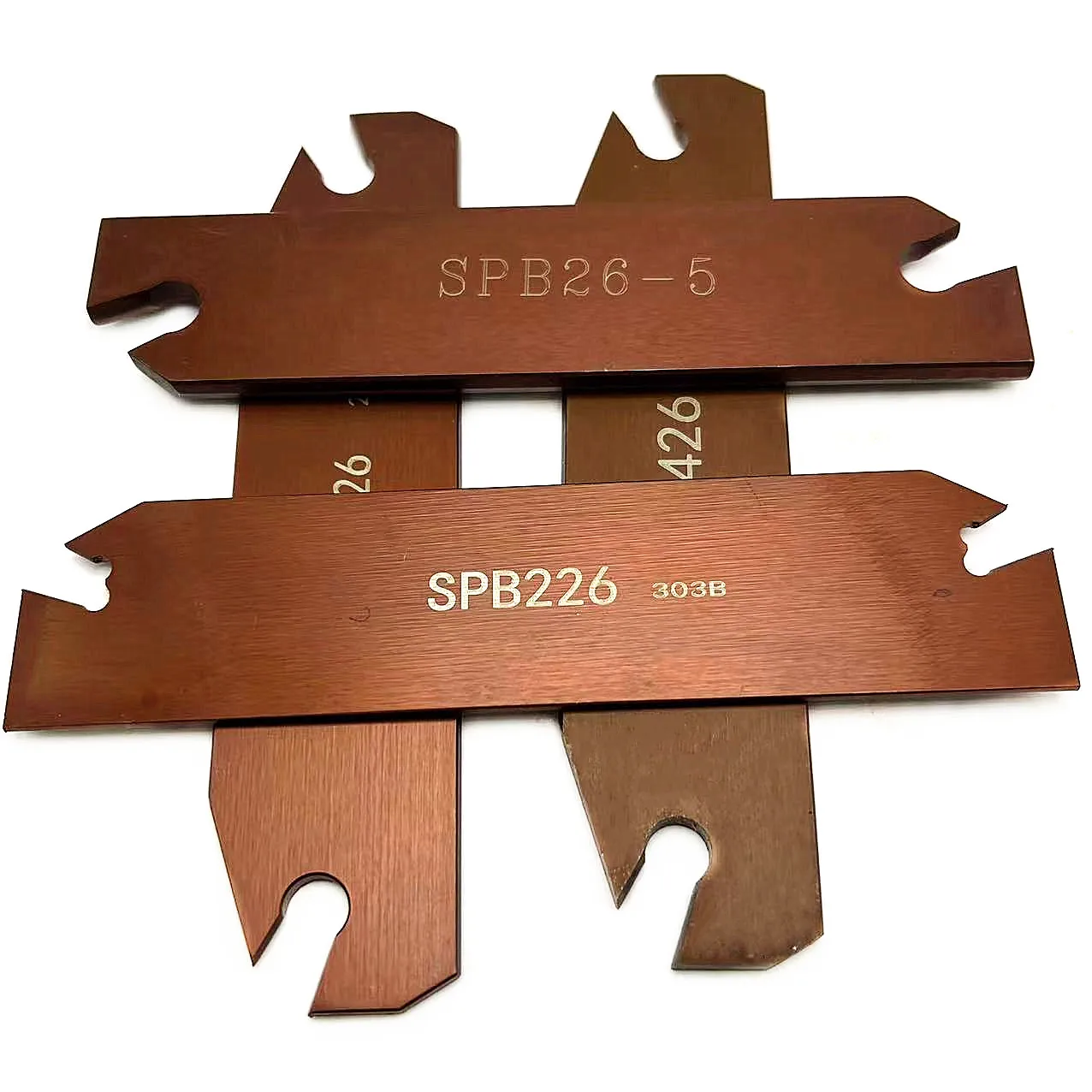 溝溝と切断インサート、cnc spbツールホルダー、高品質セット、spb226、spb332、spb326、spb426、spb526