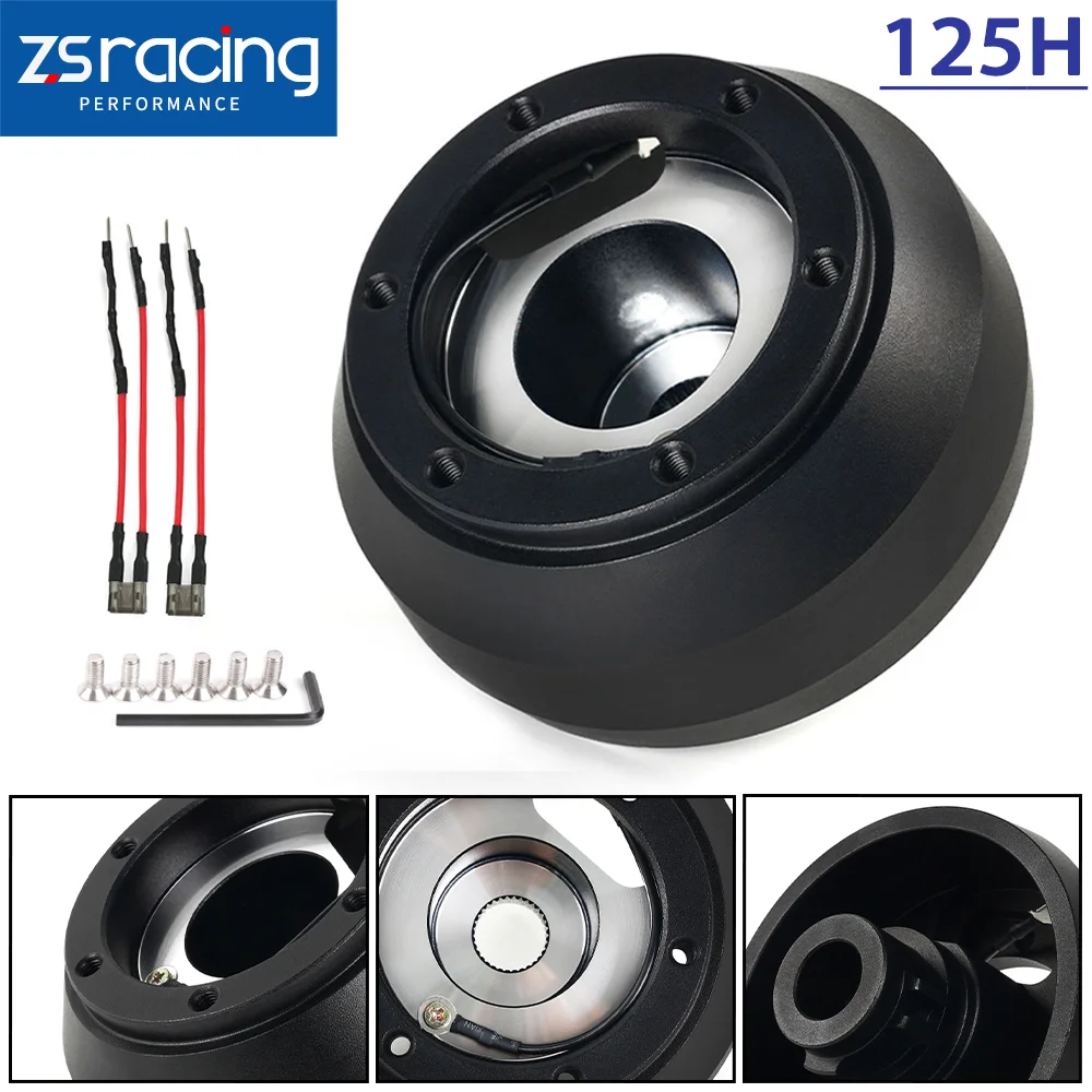 125H Steering Wheel Short Hub Adapter Boss Kit For 2012+ Scion FR-S 2012+ Subaru BRZ 2012+Toyota 86 etc QR050