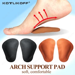 Cowhide Flat Feet Arch Support Orthopedic Insoles Pads For Shoes Soft Comfort Men Women Foot Valgus Sports Insoles Inserts